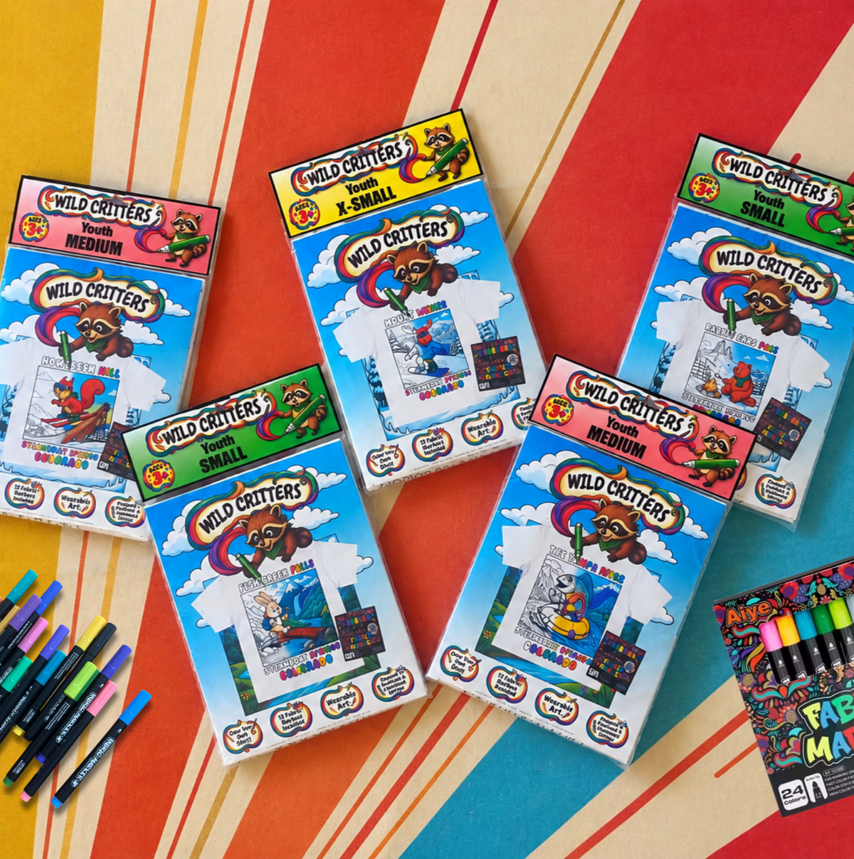 Wild Critters Party Pack